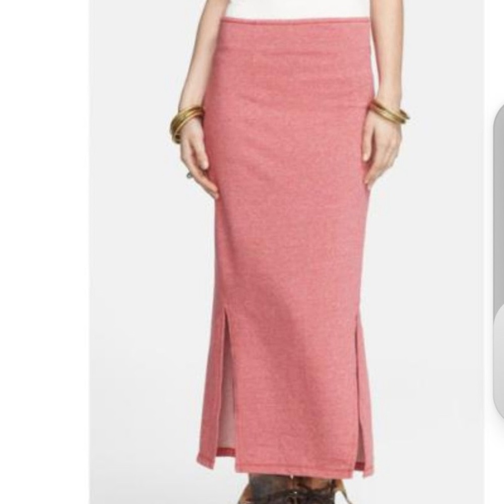Free People Coral‎ Maxi Skirt